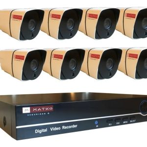 Kit Vigilancia 8 cámaras fullhd